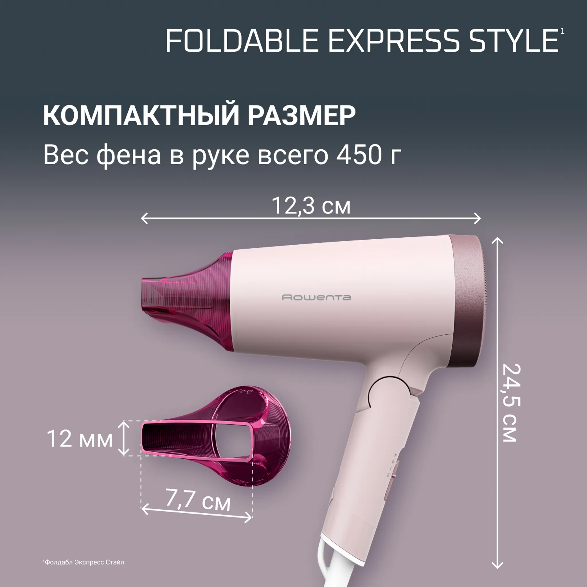Фен дорожный Rowenta Express Style