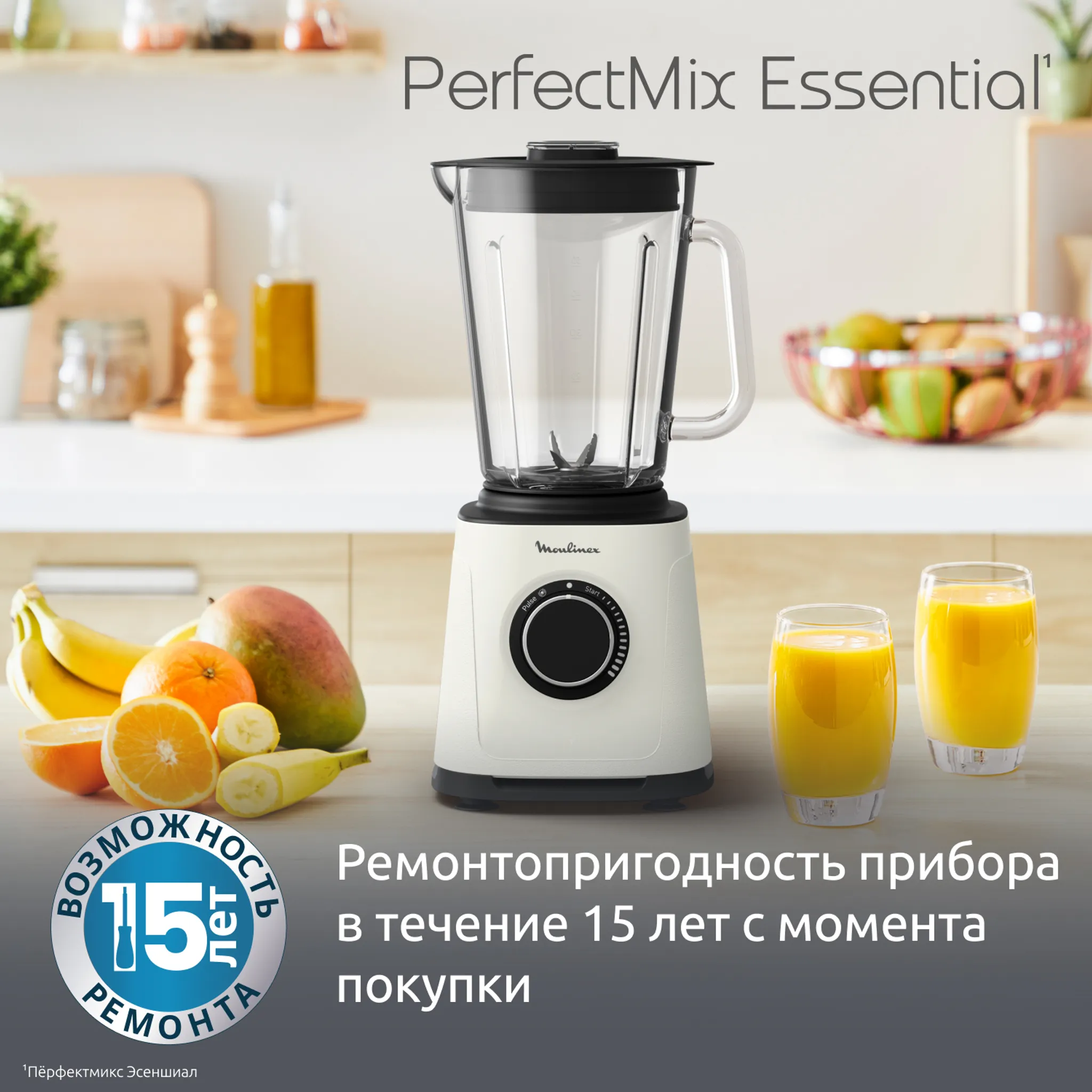 Высокоскоростной блендер Moulinex PerfectMix Essentia