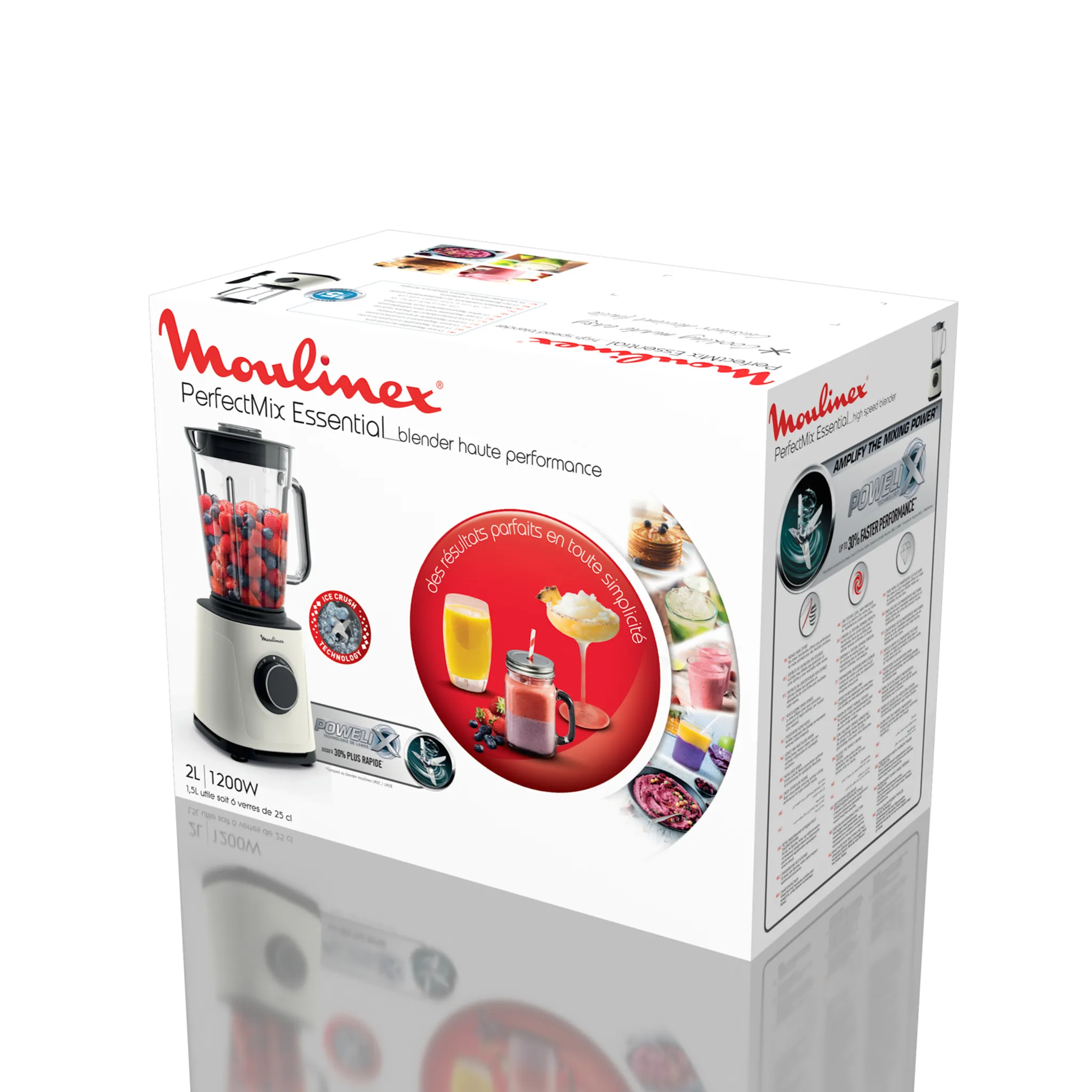 Высокоскоростной блендер Moulinex PerfectMix Essentia