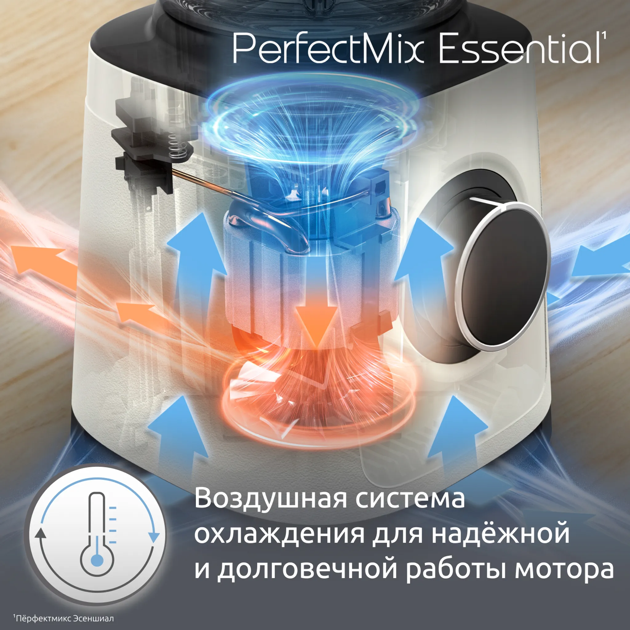 Высокоскоростной блендер Moulinex PerfectMix Essentia