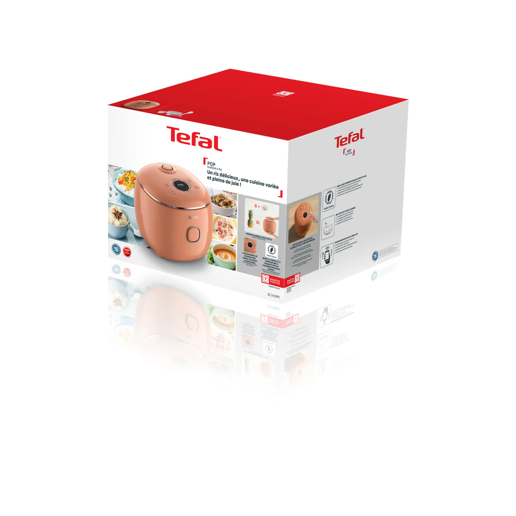Мультиварка Tefal POP Terracotta RK535TF2