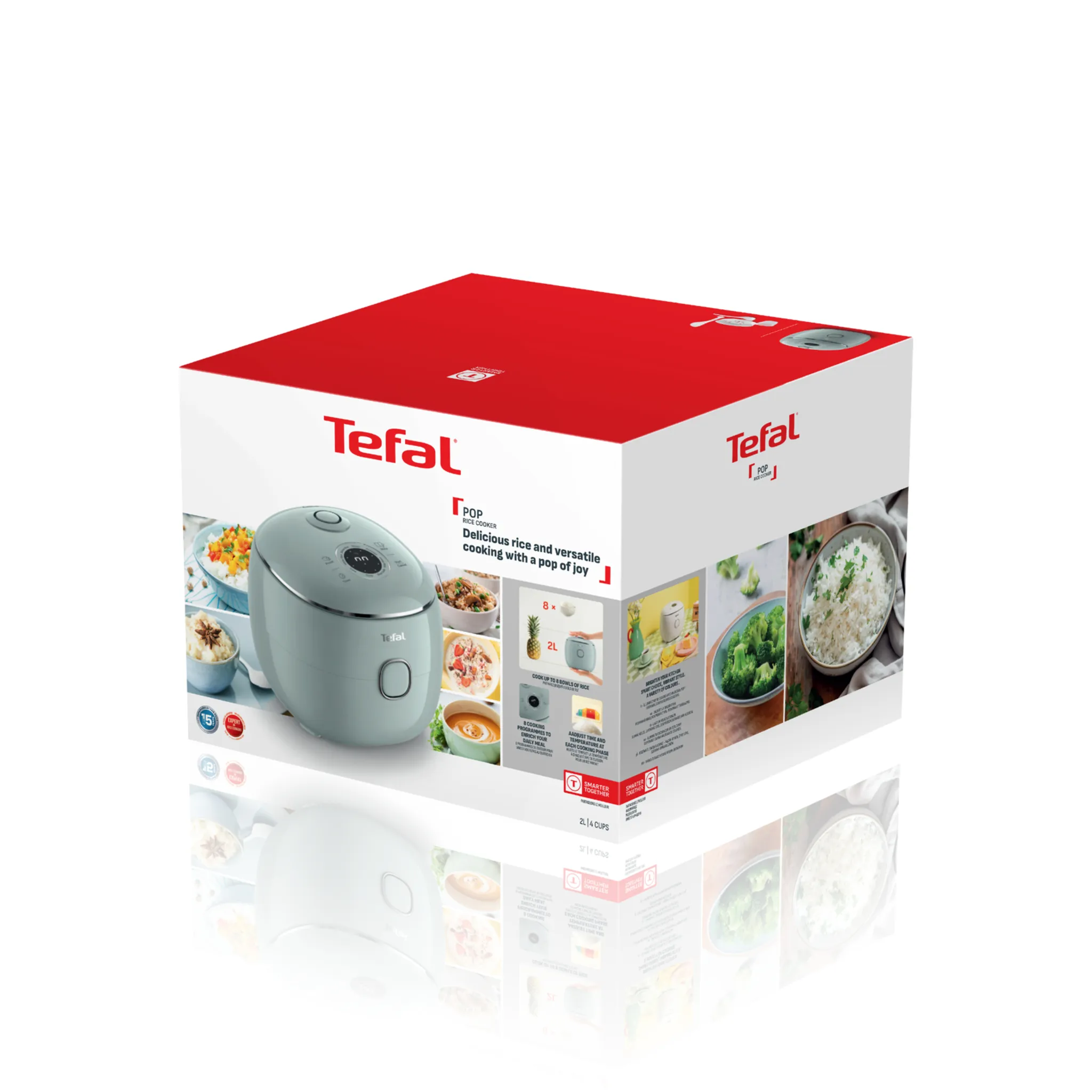 Мультиварка Tefal POP Terracotta RK5354F2
