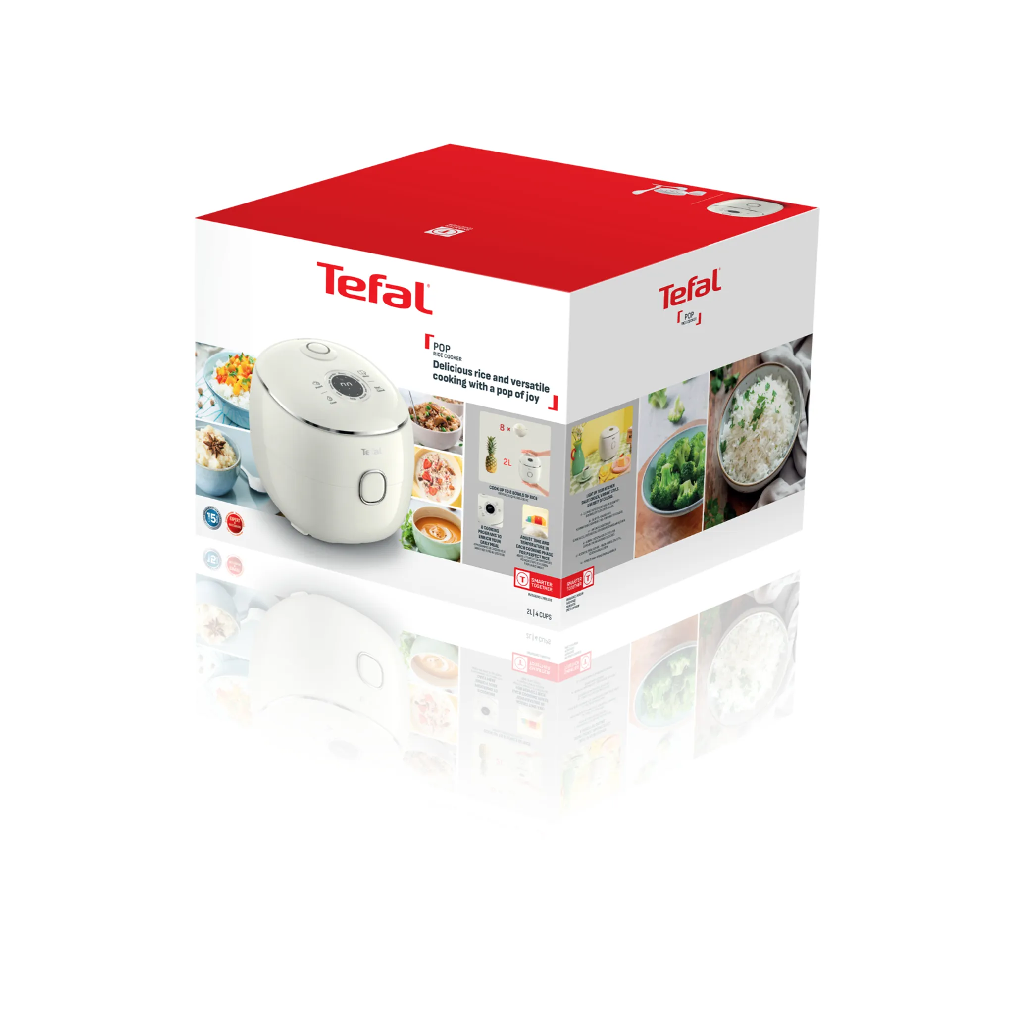 Мультиварка Tefal POP Terracotta RK535AF2