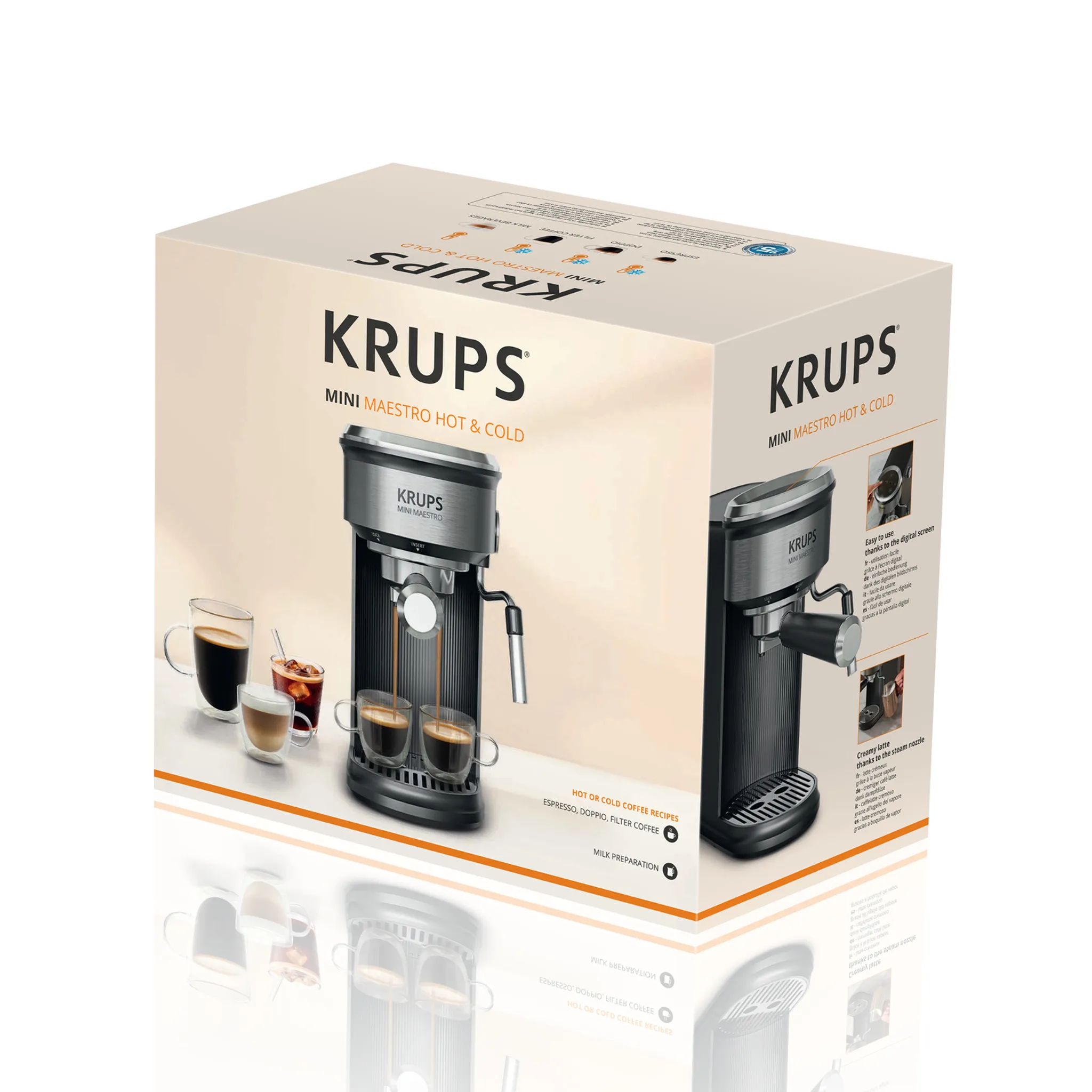 Рожковая кофеварка Krups Mini Maestro
