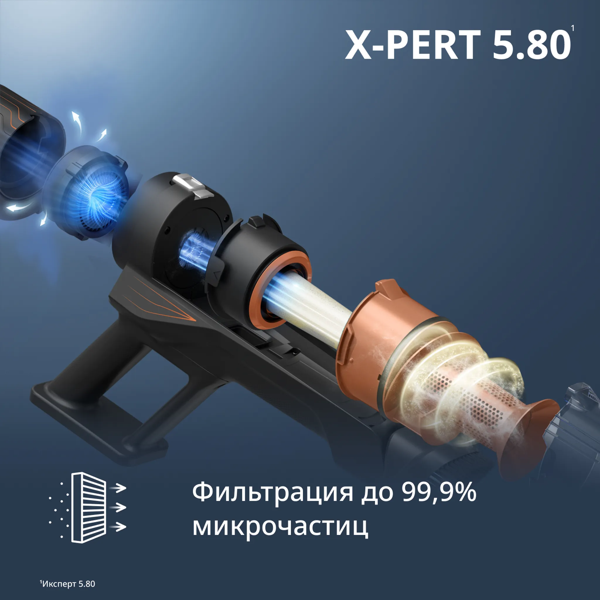 Беспроводной пылесос Tefal X-PERT 5.80 TY5A21E0