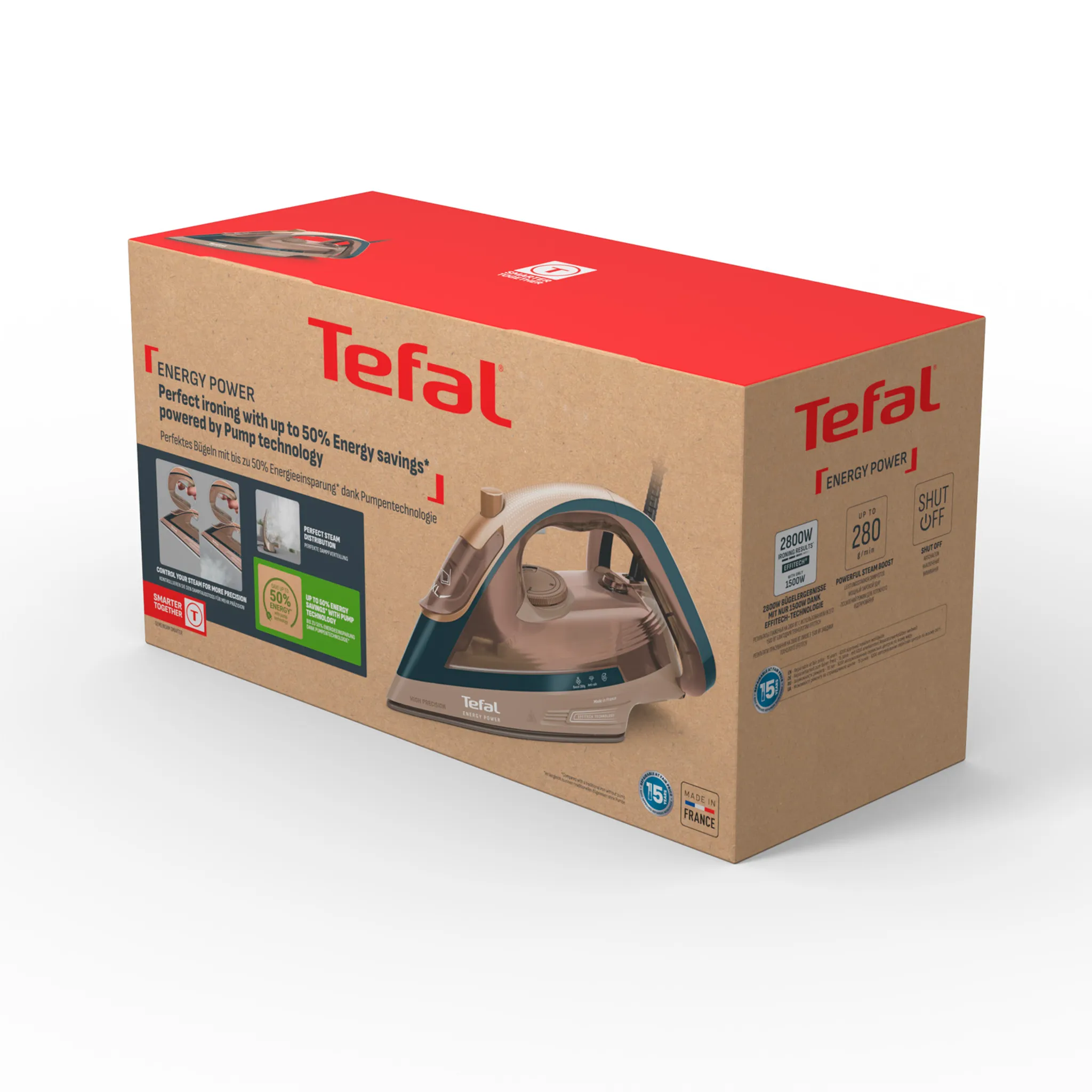 Паровой утюг Tefal Energy Power FV6882E0