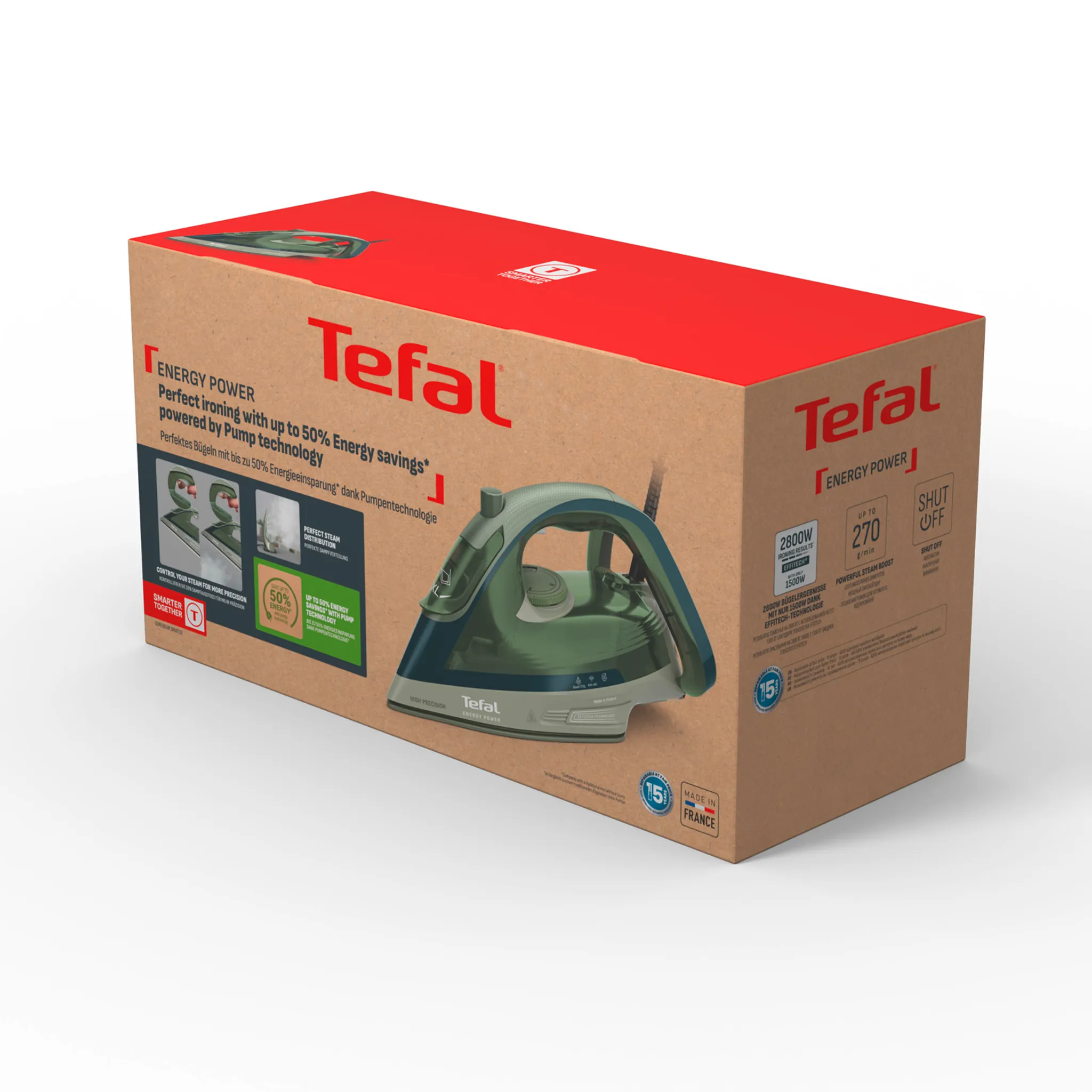 Паровой утюг Tefal Energy Power FV6884E0