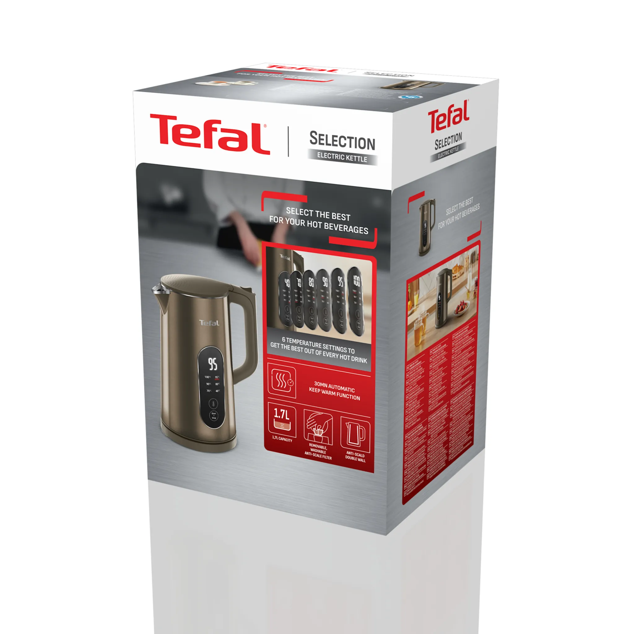 Чайник Tefal Selection KI871FE0