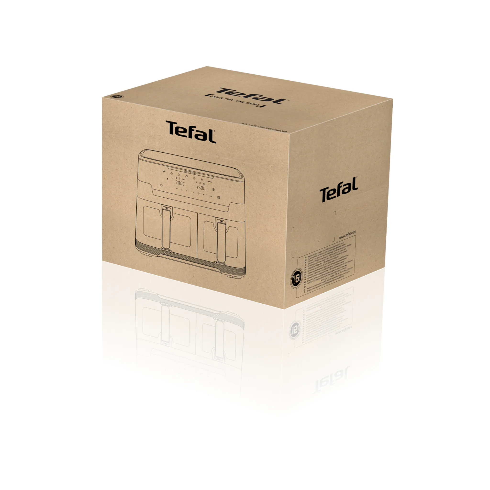 Аэрогриль Tefal Fry XXL Dual EY9488E0