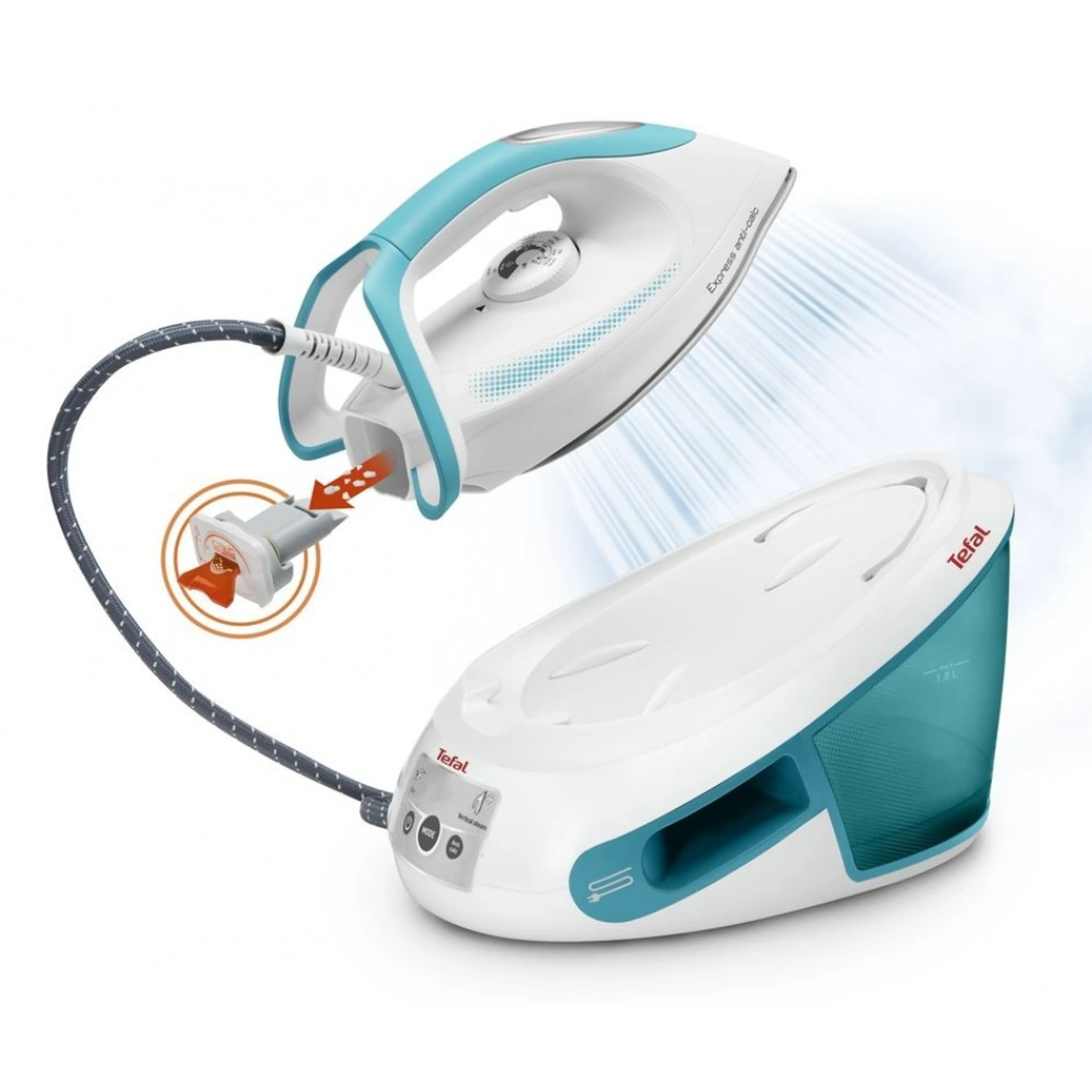 Парогенератор Tefal Express Anti-Calc SV8010E0 купить в официальном магазине