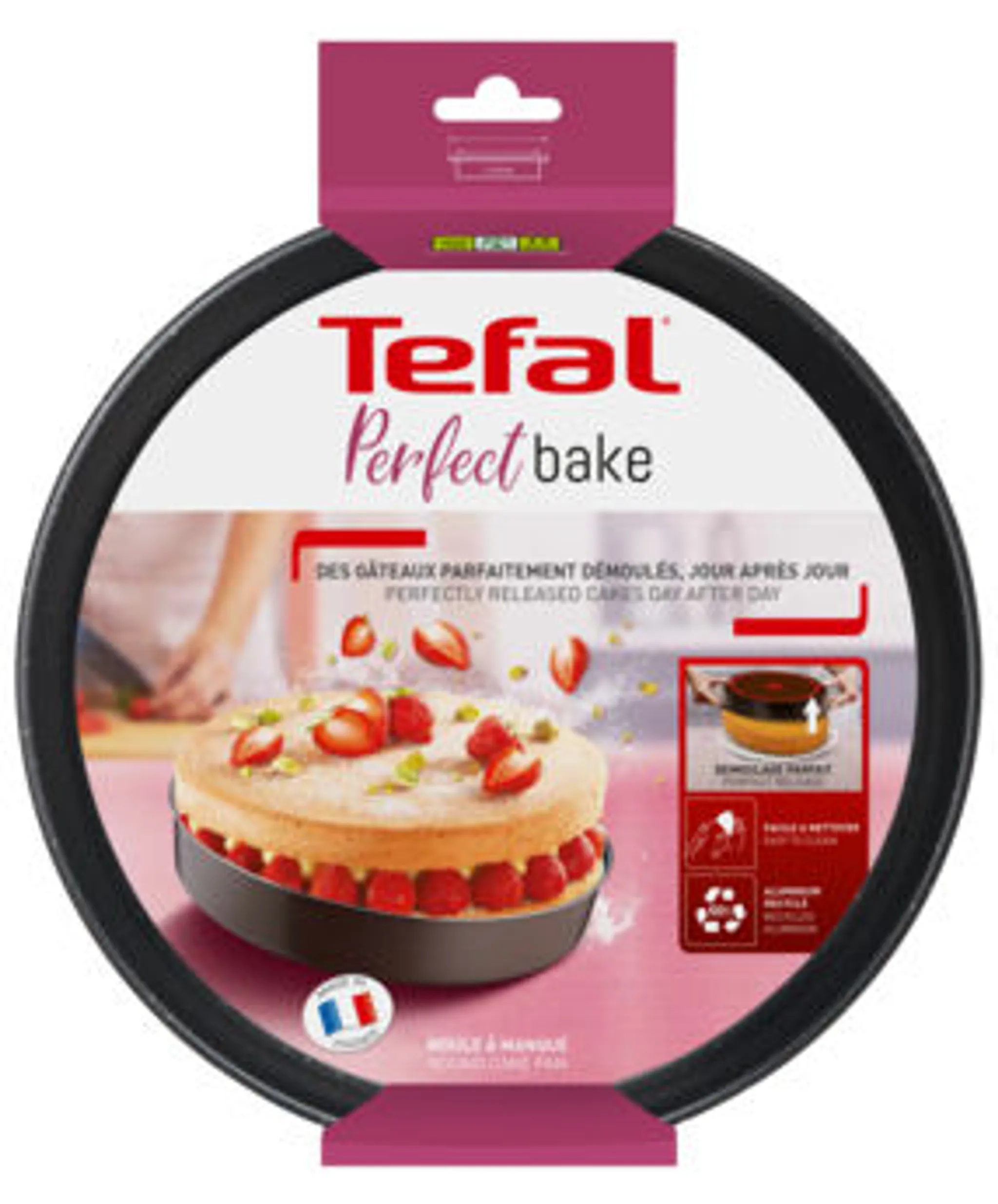 Форма для выпечки 24 см Tefal Color Edition J5549602