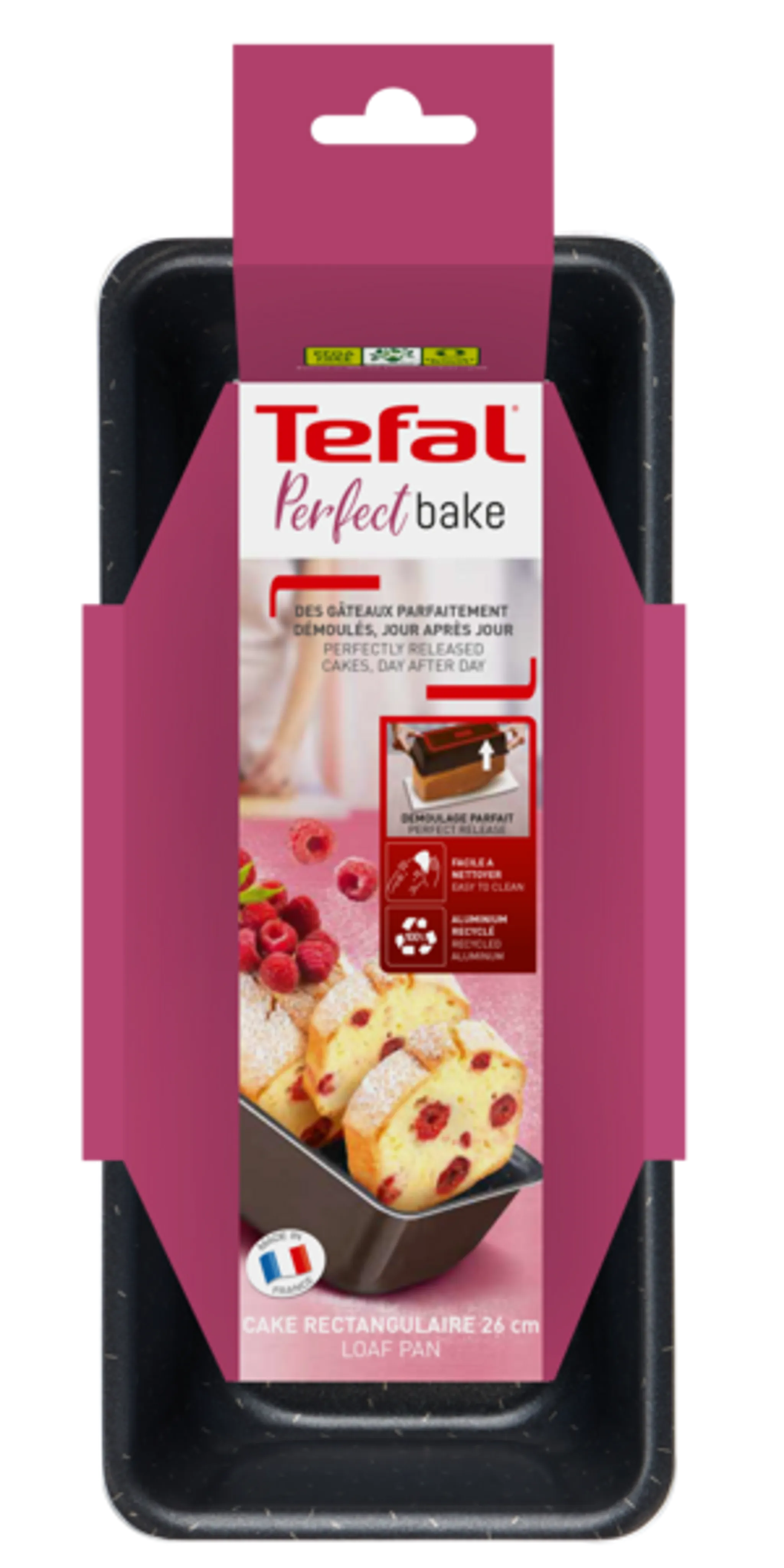 Форма для кексов 26 х 11 см Tefal Perfectbake J5547202