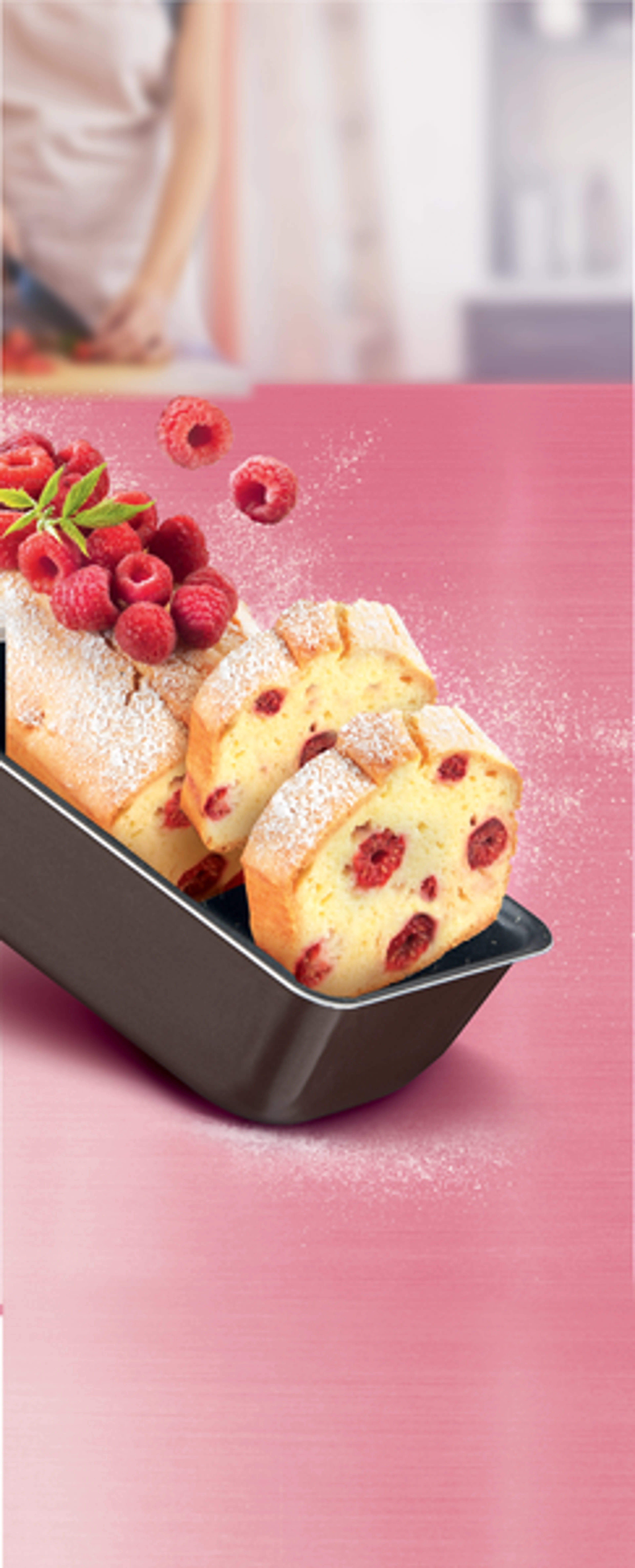 Форма для кексов 26 х 11 см Tefal Perfectbake J5547202 купить в официальном магазине