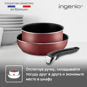 Набор посуды Tefal Ingenio RED 5 3 предмета 20/26см 04175830