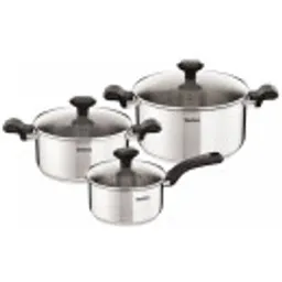 Отзывы о Набор посуды Tefal Comfort Max 6 предметов 1,4/2,9/5,1/л 16/20/24см C973S674