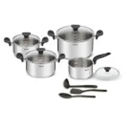 Отзывы о Набор посуды Tefal PRIMARY 11 предметов 16/18/20/24 см E308SB74