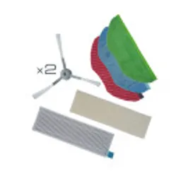 Отзывы о Набор из 2 боковых щёточек, 3 тряпочек и 2 фильтров Tefal Total Care Kit S95 ZR793000