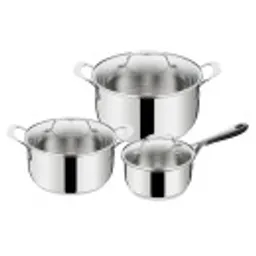 Отзывы о Набор посуды Tefal Jamie Oliver Kitchen Essentials 6 предметов 16/20/24 см E313S67