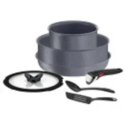 Отзывы о Набор посуды со съемной ручкой Tefal Ingenio Natural Force 7 предметов 16/24/24 см L3969172