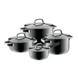 Отзывы о Набор кастрюль WMF Fusiontec Mineral Platinum 4 предмета 16/20/20/24 см
