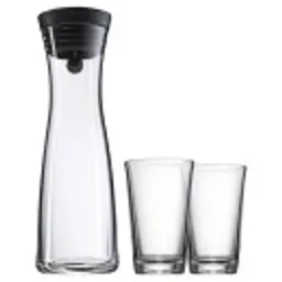 Отзывы о Графин для воды, 2 стакана WMF Basic 3 предмета 1 л