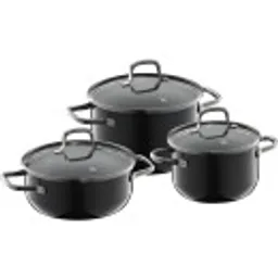 Отзывы о Набор посуды WMF Fusiontec Essential Black, 3 предмета