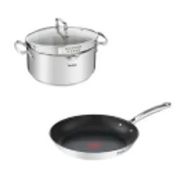 Отзывы о Индукционная сковорода Tefal Duetto + 24 см G7320455 + Кастрюля с крышкой Tefal Duetto+ 2.9 л