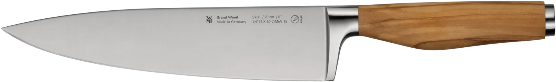 Шеф нож WMF Grand Wood 20 см фото