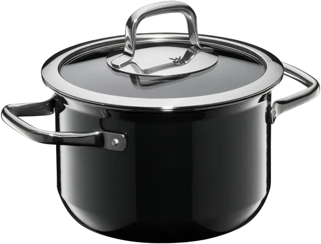 Кастрюля с крышкой WMF Fusiontec Compact Black 24 см