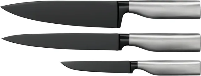 Набор ножей WMF Ultimate Black 3 предмета